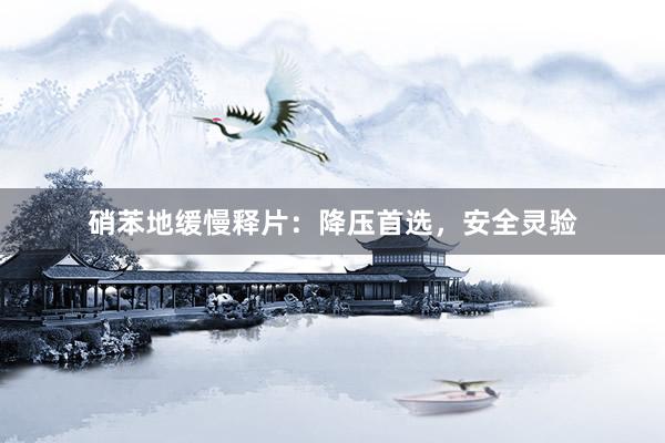 硝苯地缓慢释片:降压首选,安全灵验